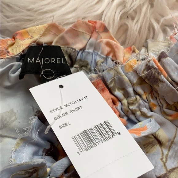 NEW • Majorelle • Sangria Floral Crop Top Large - Picture 8 of 8